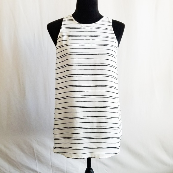Who What Wear Tops - Who What Wear Back Button Up Flowy Loose Fit Tank